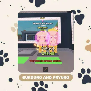 Burguro and Fryuro 637.5 m/s