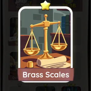 Brass Scales MONOPOLY GO