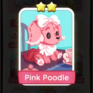 Pink Poodle MONOPOLY GO