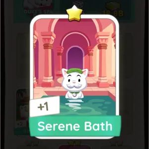 Serene Bath MONOPOLY GO