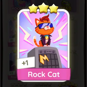 Rock Cat MONOPOLY GO