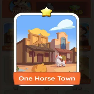 One Horse Town MONOPOLY