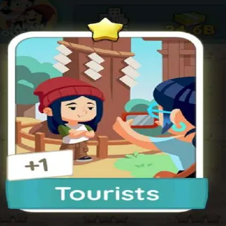 Tourists 1🌟 MONOPOLY GO