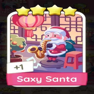 Saxy Santa MONOPOLY