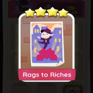 Rags To Riches MONOPOLY