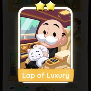 Lap of luxury MONOPOLY