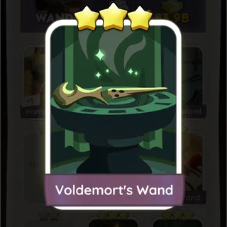 Voldemort’s Wand
