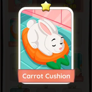 Carrot Cushion MONOPOLY