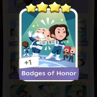 Badges Of Honor Monopoly