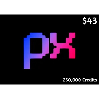 $43 - 250,000 PixForgeAI Credits