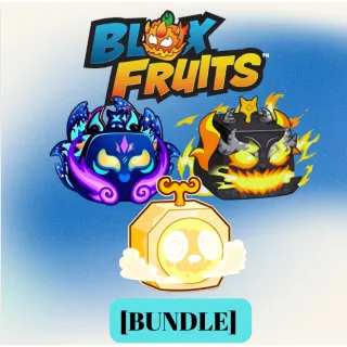 [BUNDLE] GALAXY EMPYREAN (KITSUNE), EMBER DRAGON (WEST), DIVINE PORTAL | BLOX FRUITS