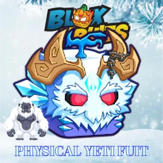 PHYSICAL YETI FRUIT | BLOX FRUITS