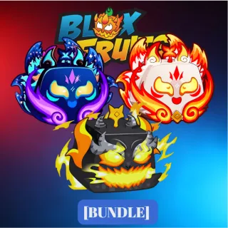 [BUNDLE] GALAXY EMPYREAN (KITSUNE), CRIMSON EMPYREAN (KITSUNE), EMBER DRAGON (WEST) | BLOX FRUITS