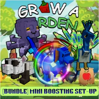 [BUNDLE] MINI AGE BOOSTING SET-UP (RBH DILO, 15 SECS CD PEACOCK, 15 SECS CD HH MIMIC, 20 MINS CD FFF) > GROW A GARDEN 