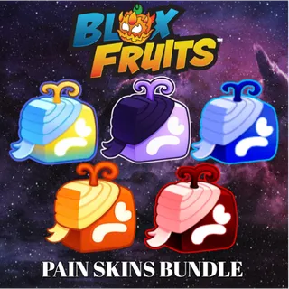 [BUNDLE] LIMITED PAIN FRUIT SKINS (SUPER SPIRIT, CELESTIAL, TORMENT, SADNESS, & FRUSTRATION) > BLOX FRUITS