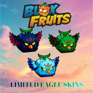 [BUNDLE] LIMITED EAGLE FRUIT SKINS (MATRIX, GLACIER, REQUIEM) | BLOX FRUITS