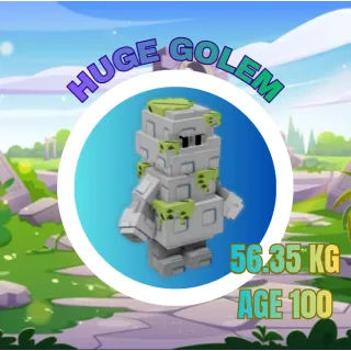 HUGE MEGA GOLEM 56.35KG AGE 100