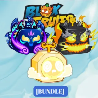 [BUNDLE] GALAXY EMPYREAN (KITSUNE), EMBER DRAGON (WEST), DIVINE PORTAL | BLOX FRUITS
