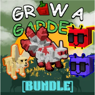 [BUNDLE] SEMI-HUGE RAINBOW RED KITSUNE, DISCO BEES, FENNEC FOX > GROW A GARDEN