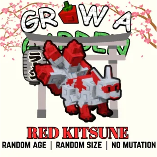 RED KITSUNE | GROW A GARDEN