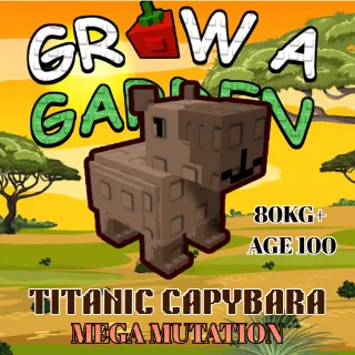 MEGA TITANIC CAPYBARA > 87.99KG MAX