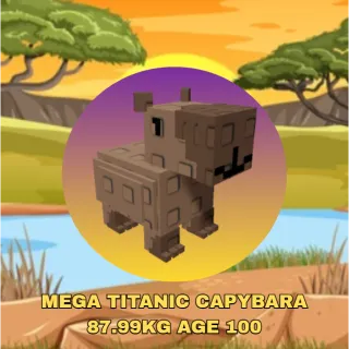 MEGA TITANIC CAPYBARA > 87.99KG MAX