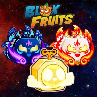 [BUNDLE] GALAXY EMPYREAN (KITSUNE), CRIMSON EMPYREAN (KITSUNE), DIVINE PORTAL | BLOX FRUITS