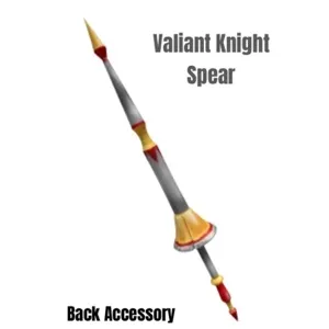 Valiant Knight Spear Toy Code Avatar - In Stock - Fast Delivery 