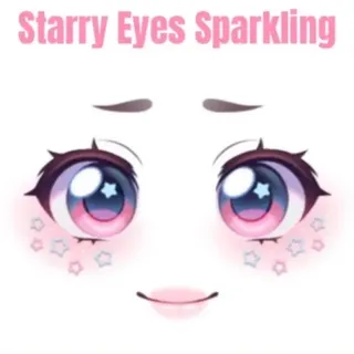 Starry Eyes Sparkling Toy Code Avatar - In Stock - Fast Delivery ( 5mins -12H Max )