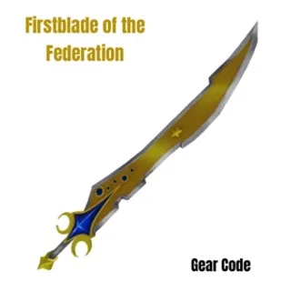 Firstblade of the Federation Toy Code Avatar - In Stock - Fast Delivery ( 5mins - 12H Max )