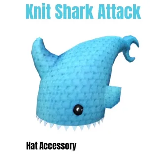 Knit Shark Attack Toy Code Avatar - In Stock - Fast Delivery ( 5mins - 12H Max )