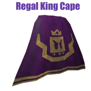 Regal King Cape Toy Code Avatar - In Stock - Fast Delivery 
