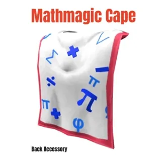 Mathmagic Cape Toy code Avatar - In Stock - Fast Delivery ( 5mins - 12H Max )
