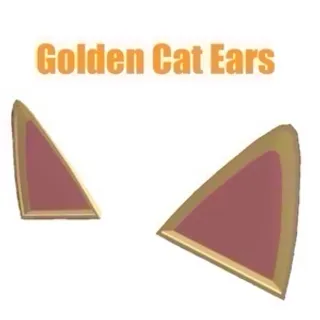 Golden Cat Ears Toy Code Avatar - In Stock - Fast Delivery ( 5 mins - 12H Max ) 