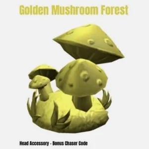 Golden Mushroom Forest Toy Code Avatar - In Stock - Fast Delivery 