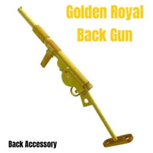 Golden Royal Back Gun Toy Code Avatar - In Stock - Fast Delivery ( 5mins - 12H Max )