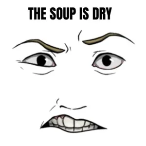 The Soup Is Dry Virtual Item Toy Face Code Avatar - In stock - Fast Delivery 