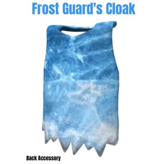 Frost Guard's Cloak Toy Code Avatar - In Stock - Fast Delivery ( 5mins - 12H Max )