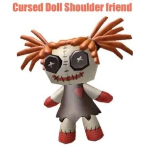 Cursed Doll Shoulder Friend Toy Code Avatar - In Stock - Fast Delivery 