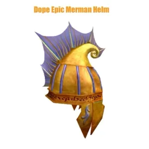 Dope Epic Merman Helm Virtual Item Toy Code Avatar