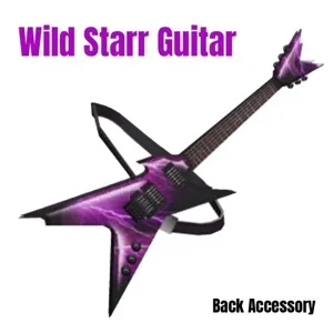 Wild Starr Guitar Toy Code Avatar - In Stock - Fast delivery 