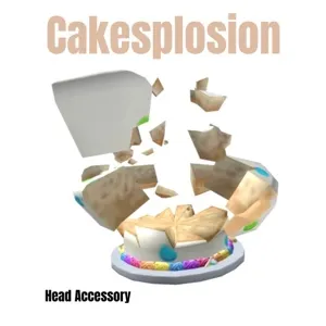 Cakesplosion Toy Code Avatar - Delivered in 1hr - 30hr ( Not Instant)