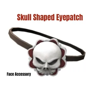Skull Shaped Eyepatch Virtual Item Toy Code - In Stock - Fast Delivery 