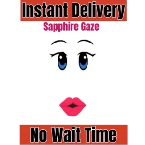 Sapphire Gaze Face Toy Code - Instant Delivery 