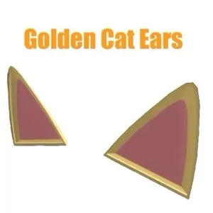 Golden Cat Ears Toy Code Avatar - In Stock - Fast Delivery 