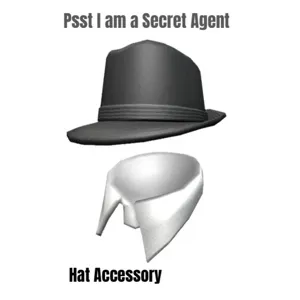 PSST I Am A Secret Agent Virtual Item Toy Code Avatar - In Stock - Fast Delivery 