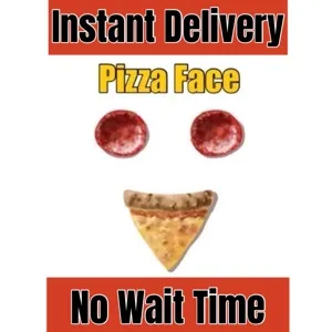 Pizza Face Toy code Avatar - Instant Delivery 