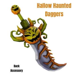 Hallow Haunted Dagger Toy Code Avatar - In Stock - Fast Delivery ( 5mins - 12H Max )