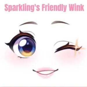 Sparkling’s Friendly Wink Toy Code Avatar - In Stock - Fast Delivery ( 5mins - 12H Max )