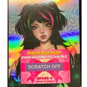 Dress to Impress - Scene Gal Toy Code - In Stock - Fast Delivery ( 5mins - 12H Max )